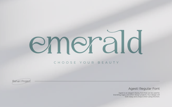 Agesti: A Premium Serif Font for Editorial Design