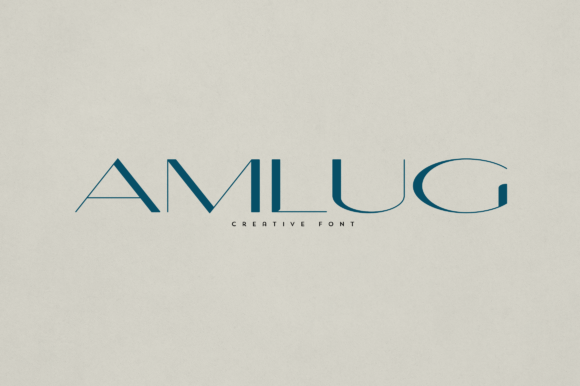 Amlug Font: A Simple Way to Elevate Your Brand