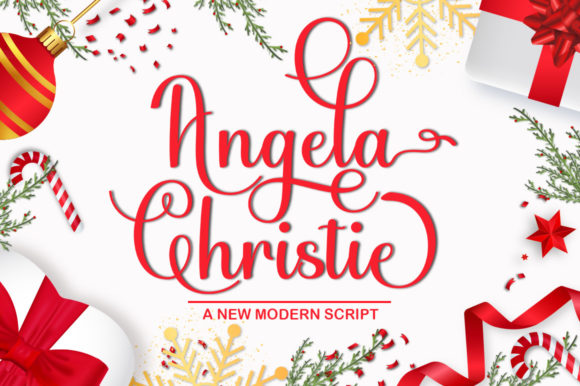 Angela Christie: A Handwritten Font for Editorial Elegance