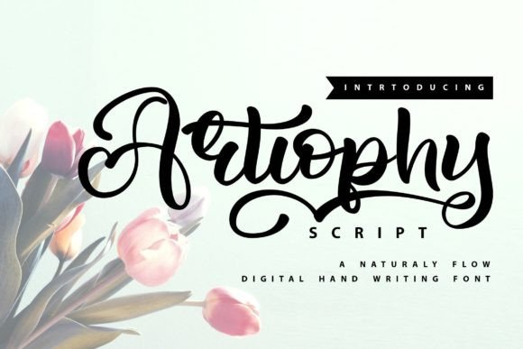 Artiophy Font: A Touch of Romance for Your Brand Typography