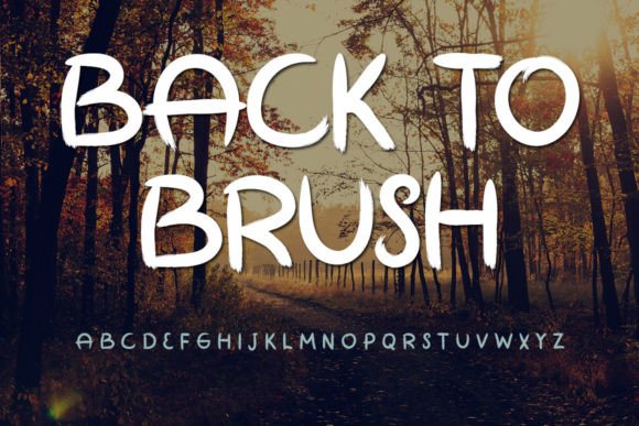 Back to Brush: A Handwritten Script Font for Editorial Design