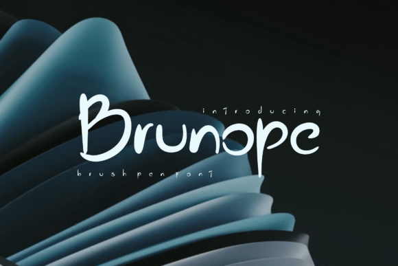 Brunope: A Stylish Handwritten Font for Business Branding