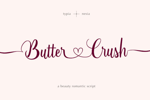 Butter Crush Font: A Charming Typeface for Your Brand