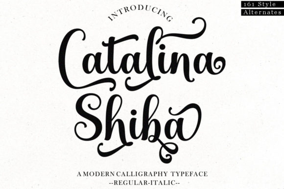 Catalina Shiba: A Handwritten Typeface That Elevates Brand Design