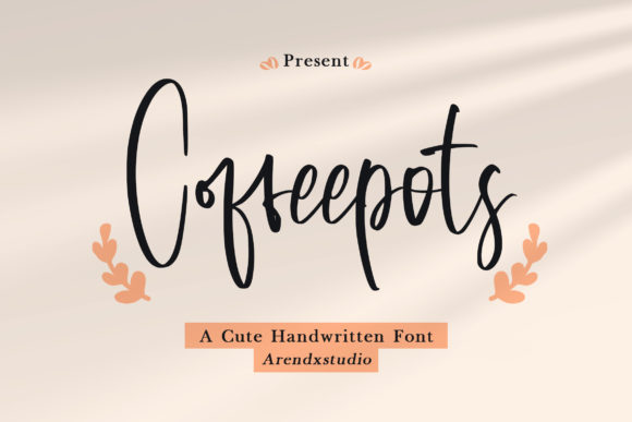 Coffeepots Font: A Sweet Script for Handmade Projects