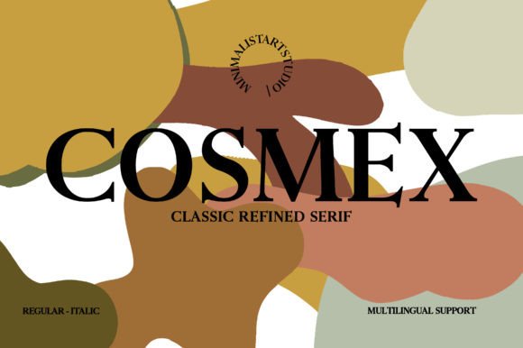 Cosmex Font: Elevating Campaign Design with Elegance and Clarity