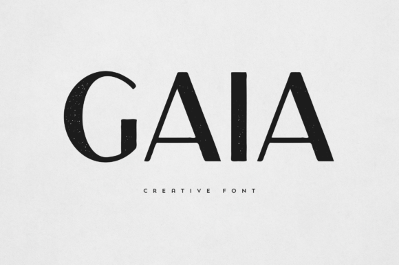 Discover the Charm of Gaia Typeface in Handmade Design