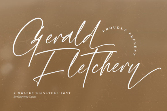 Gerald Fletchery: A Premium Handwritten Font for Brand Identity