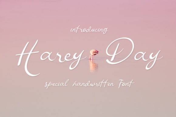 Harey Day: A Joyful Script Font for Crafters and Creators