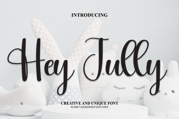 Hey Jully: A Handwritten Typeface for Modern Web Design