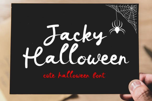 Jacky Halloween: A Spooky Script for Seasonal Design
