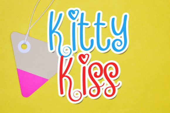 Kitty Kiss: A Handwritten Typeface That Adds Charm to Branding