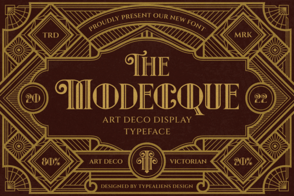 Modecque: A Bold Typeface for Modern Web Design