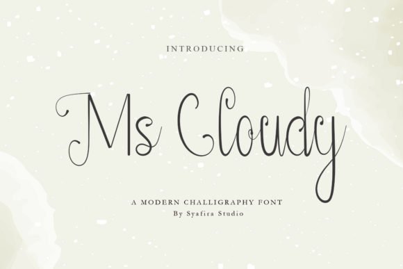 Ms Claudy: A Script Font with Personality