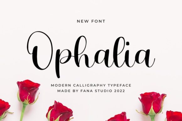 Ophalia Font: A Handwritten Typeface for Crafters and Creators
