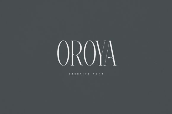 Oroya: A Serif Typeface That Elevates Campaign Typography