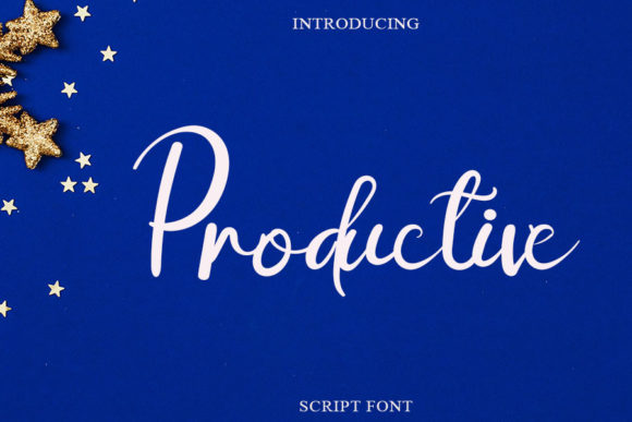Productive Font Review: A Delicate Script for Creative Branding