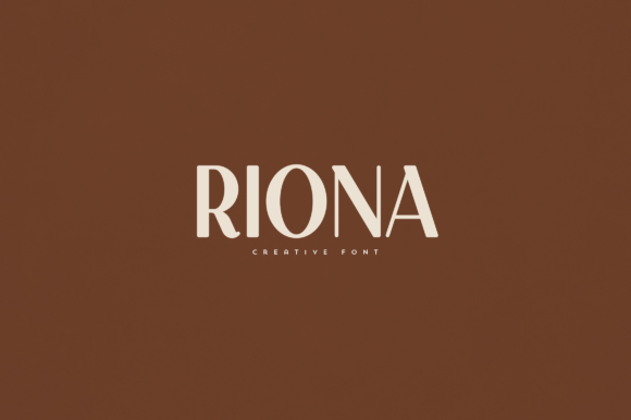 Riona Font: A Simple Upgrade for a Stronger Brand Identity