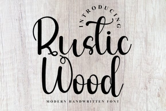 Rustic Wood Font: A Timeless Script for Building Trust and Brand Identity
