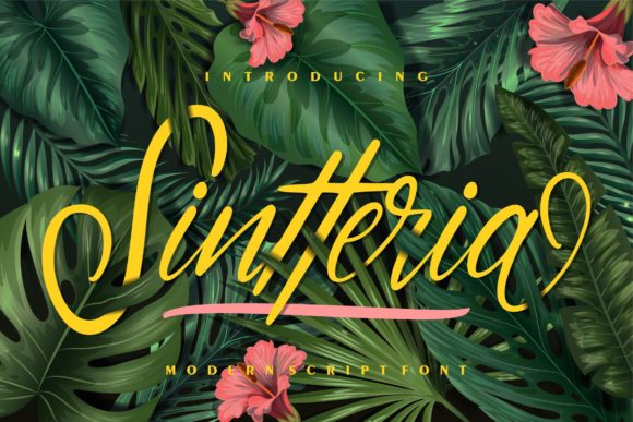 Sintteria: A Handwritten Typeface for Modern Web Design