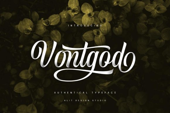 Vontgod: A Script Font with Personality and Purpose